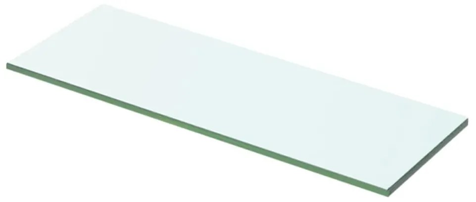 50x12 cm átlátszó panel üvegpolc