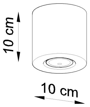 Brilagi -  LED Spotlámpa FRIDA 1xGU10/7W/230V beton