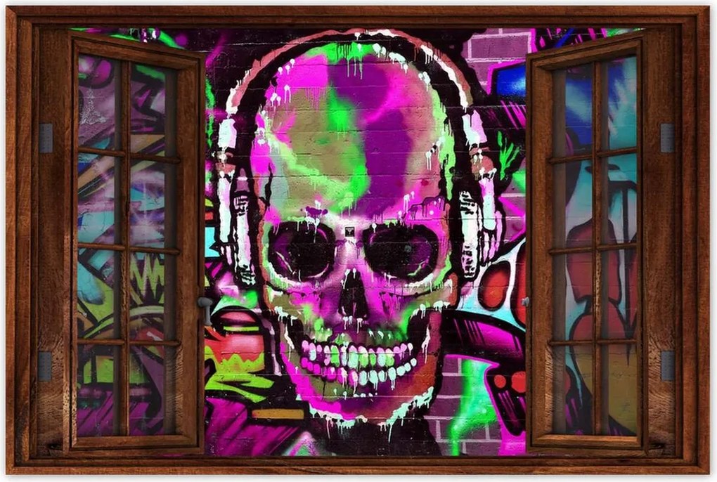 Poszterek 120x80 Graffiti Utcaművészet