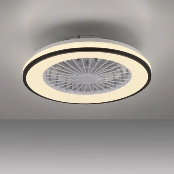 JUST LIGHT. 14447-18 - LENO LED RGBW mennyezeti ventilátor 44W/230V + DO