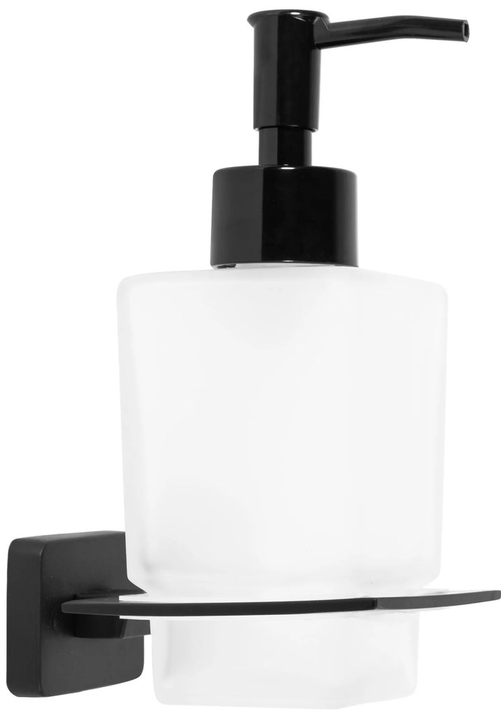 Rea tartozékok, fürdőszobai mosószer adagoló Oste 06, fekete, REA-80047