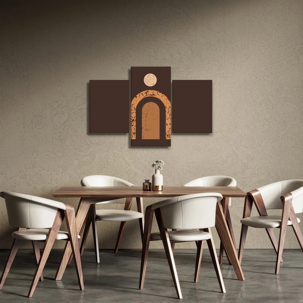 Kép - Narancssárga ívek N⁰3 (90x60 cm)