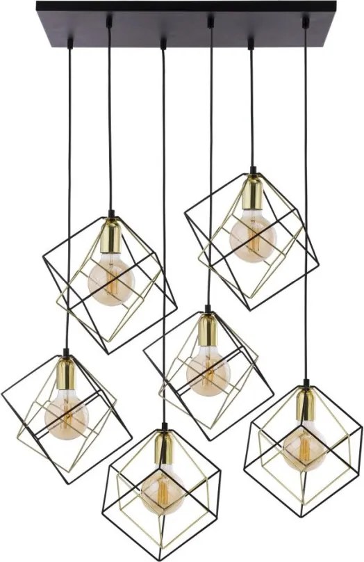 TK Lighting ALAMBRE 2779 Függőlámpa 6x60W/E27