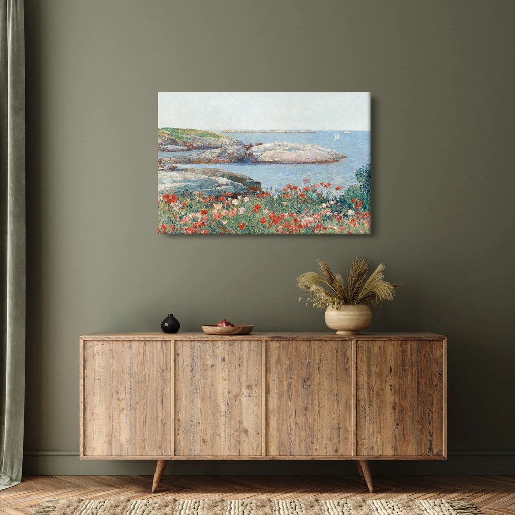 Kép - Childe Hassam, Poppies, Isles of Shoals, reprodukciók (90x60 cm)