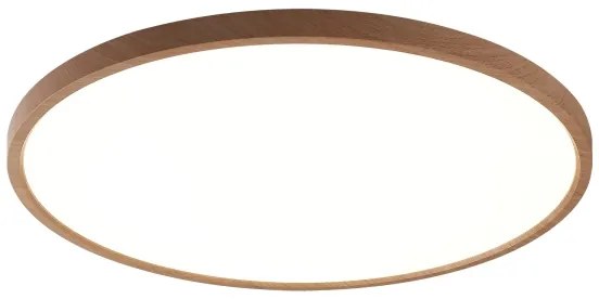 Zuma Line WM-BP1108-S-W - CAMI LED mennyezeti lámpa, 36 W, 230 V, átm. 40 cm, barna