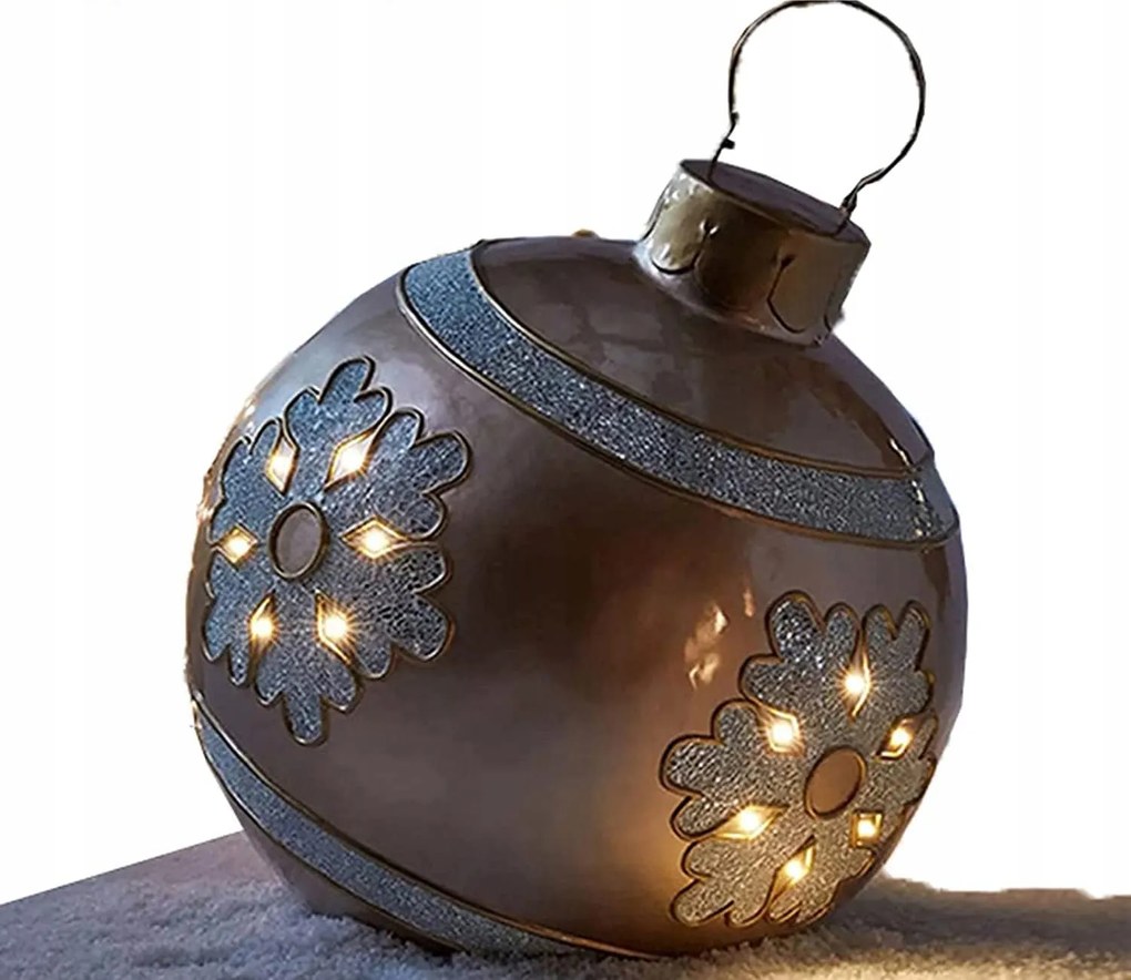 Felfújható karácsonyi dekoráció pumpával 60cm