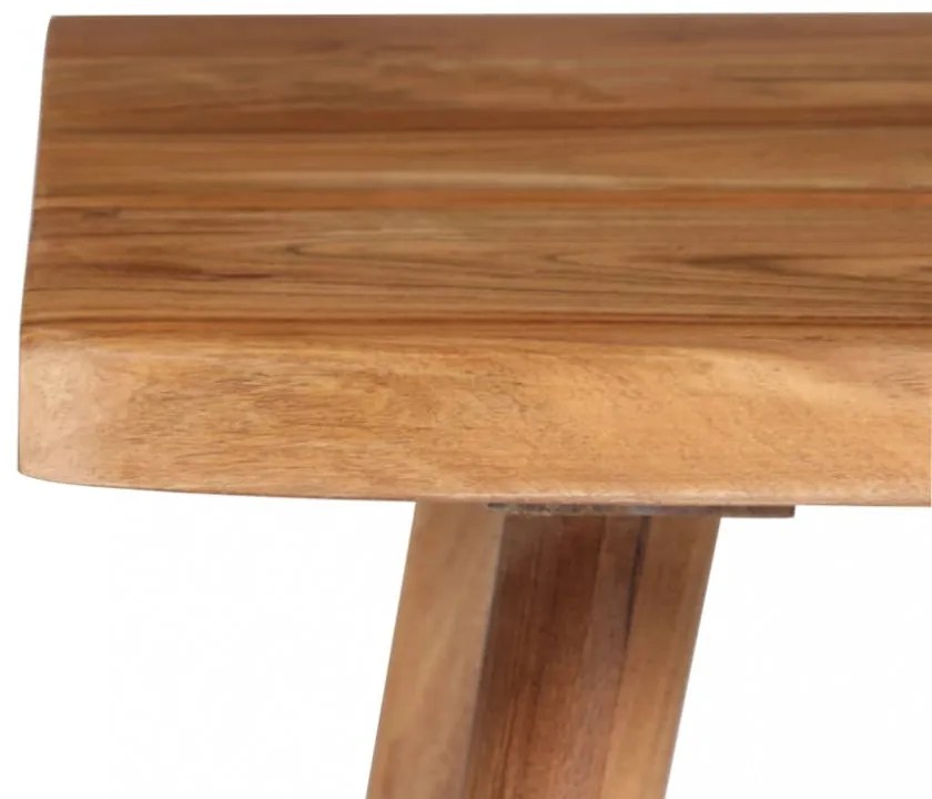 tömör akácfa íróasztal 110 x 50 x 76 cm