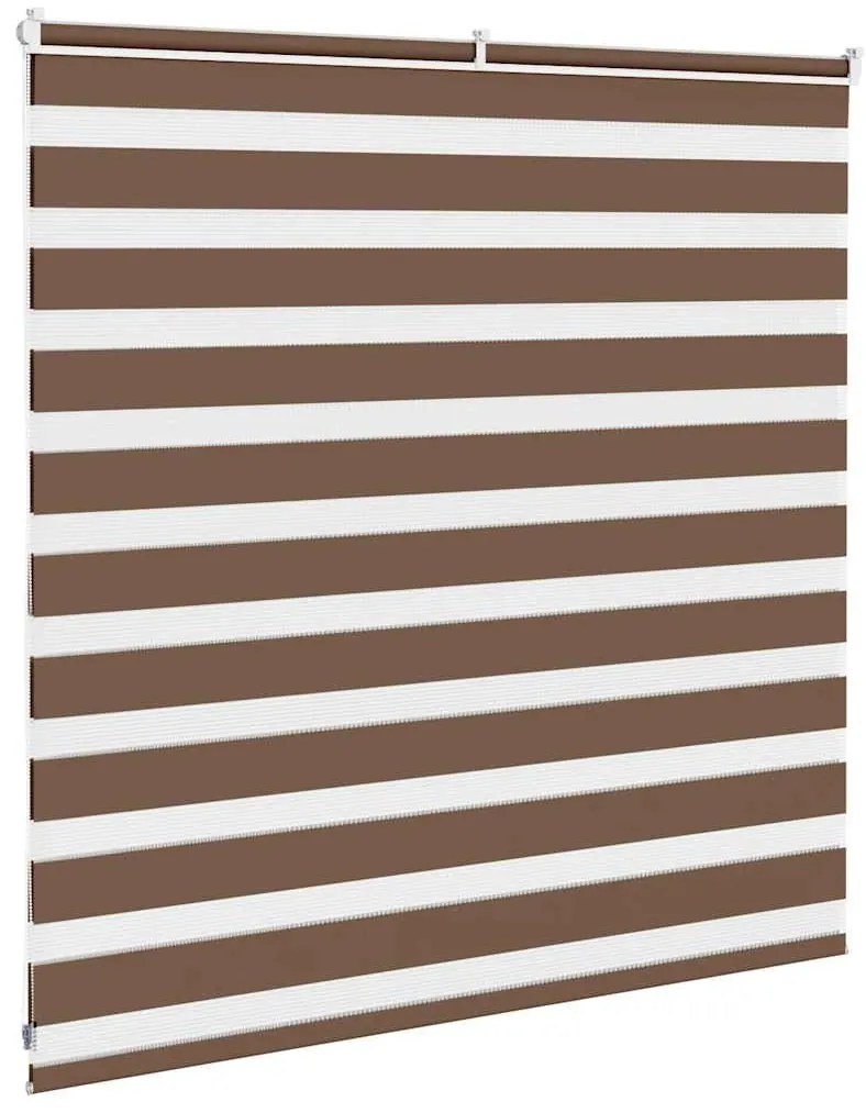 zebrafüggönnyel barna szövetszélesség 140,9 cm poliészter