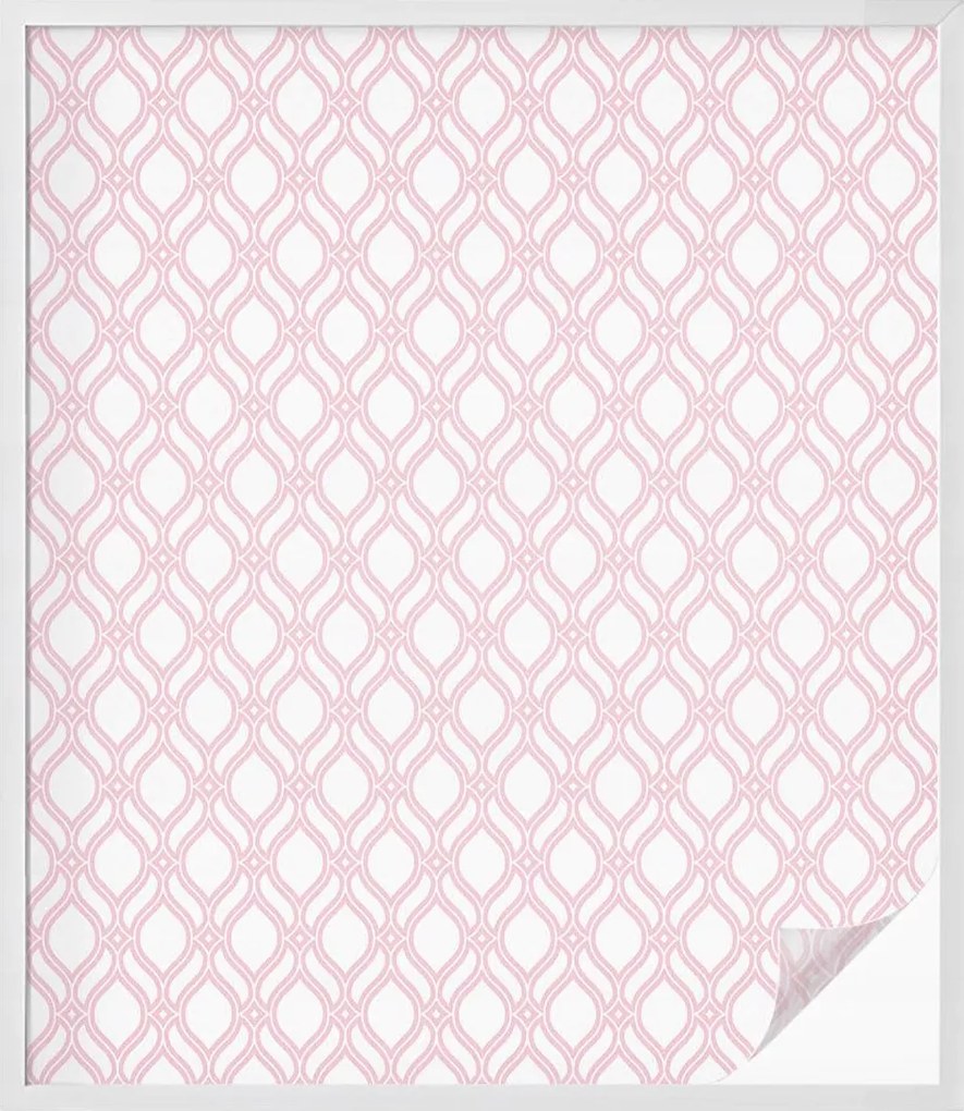 Tejfólia Ablaküveg Védelem és Adatvédelem Rózsaszín vonalak 100x116 cm