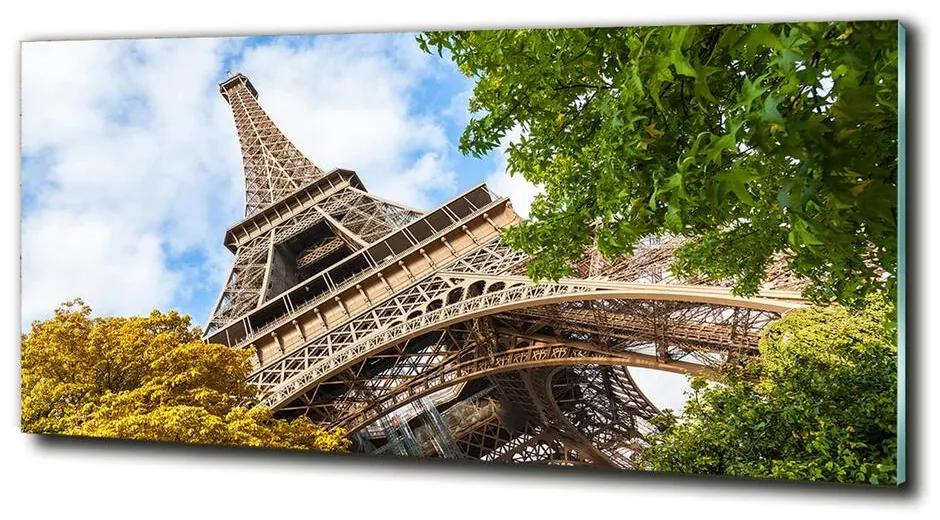 Üvegkép falra Párizsi eiffel-torony cz-obglass-125x50-96010158