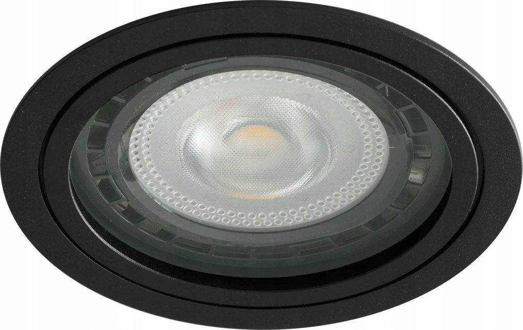 Kerek Hermetikus Lámpatest GU10 ES111 Fekete IP54