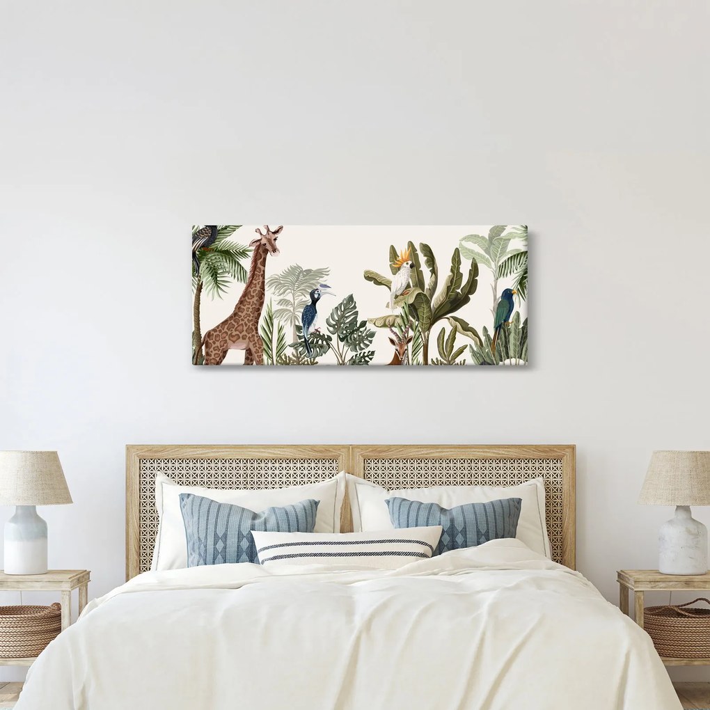 Kép - Afrika lakói (120x50 cm)