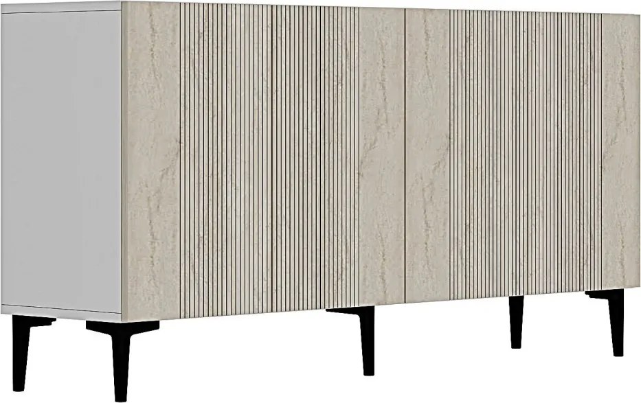 Corsa 150 - White, Travertine