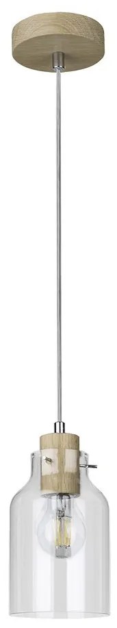 Spot-Light 1760174 - ALESSANDRO 1xE27/60W/230V függeszték kábellel