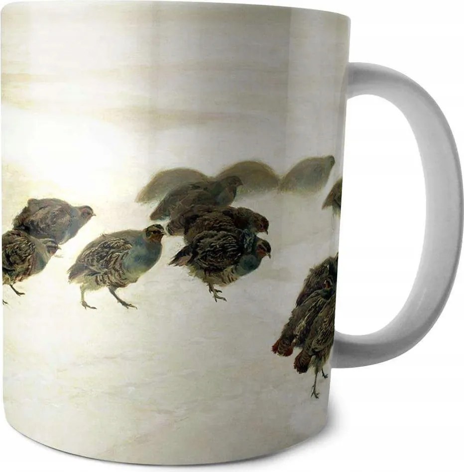 Fogoly bögre a hóban Csontváry Kosztka Tivadar