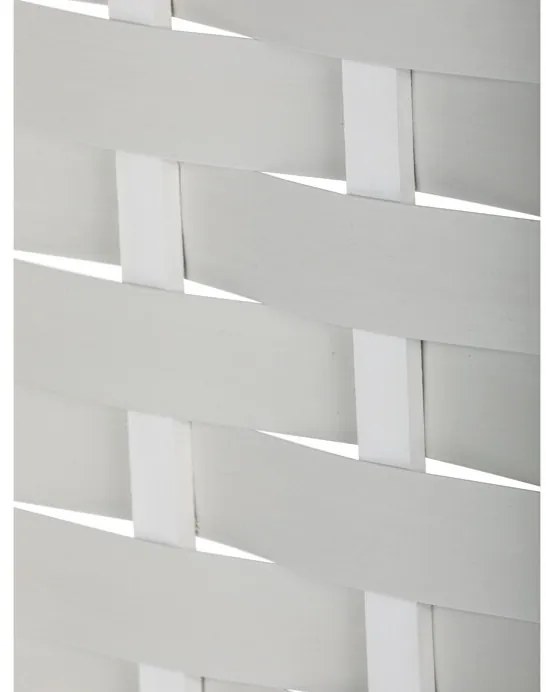 Fehér Tömörfa Paraván. EF-L186 WT