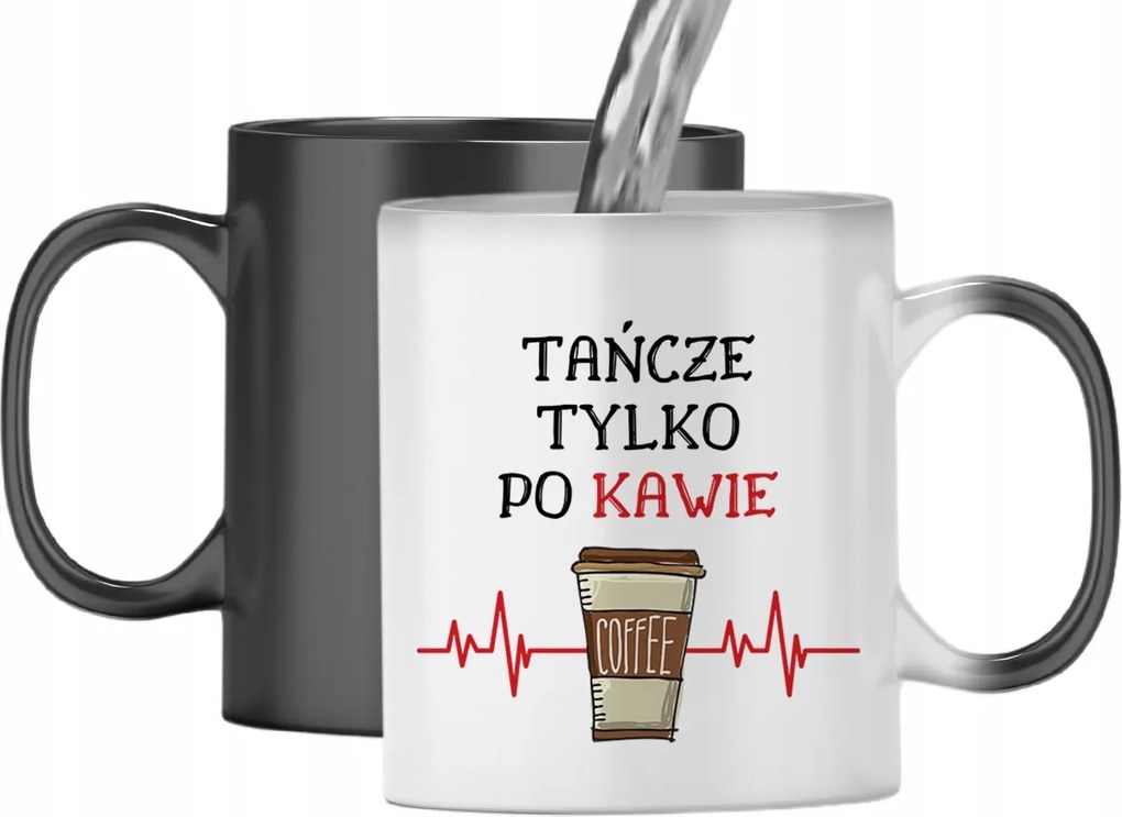 Mágikus Bögre Táncosnőnek Színváltós Nyomtatott Fényképpel