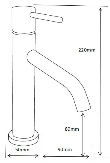 Mexen Rumba mosdó csaptelep - króm (73500-00)