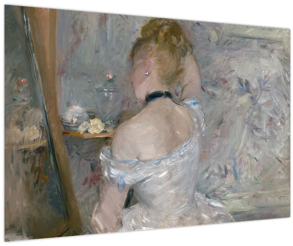 Kép - Berthe Morisot, Woman at Her Toilette, reprodukciók (90x60 cm)