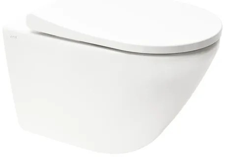 VitrA Integra rim-ex fali wc ülőkével, puha záródású, hátsó lefolyóval 7041-003-6285