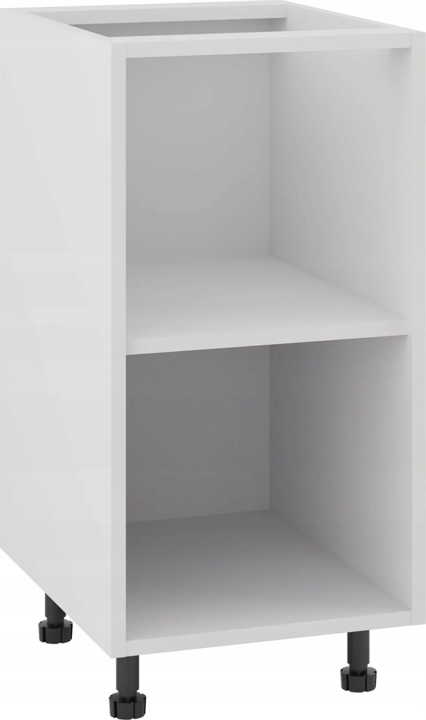 Korpusz fehér alsó konyhaszekrény 40/82 tartozékokkal