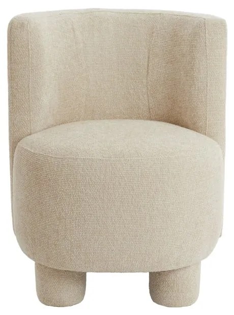 Krémszínű fotel Kamova – Light &amp; Living