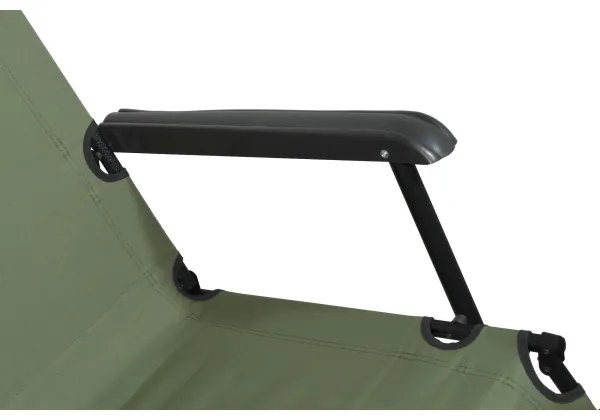 Összecsukható állítható szék zöld/fekete