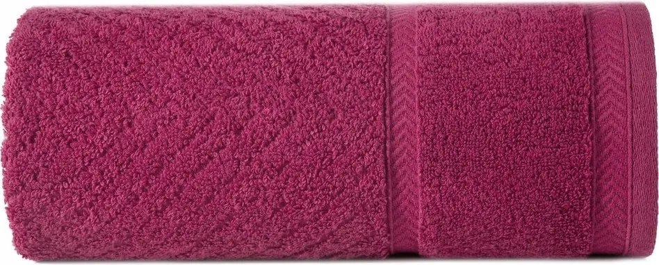 Törölköző 70X140 amaránt geometrikus mintával Eurofirany