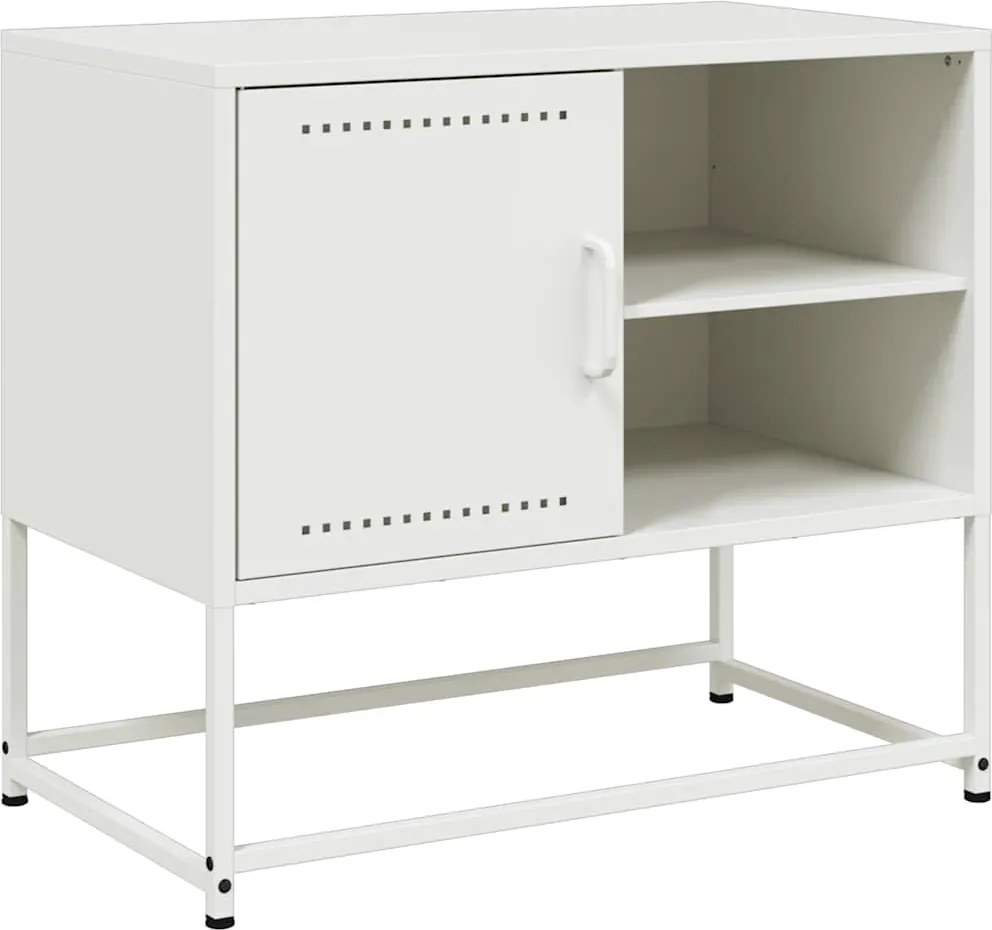 vidaXL fehér acél TV-szekrény 68 x 39 x 60,5 cm