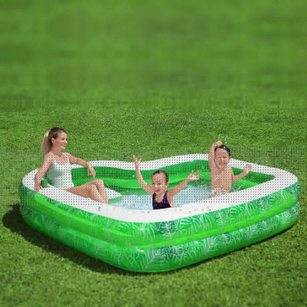 Tropical Paradise Felfújható családi medence 231 cm x 231 cm x 51cm