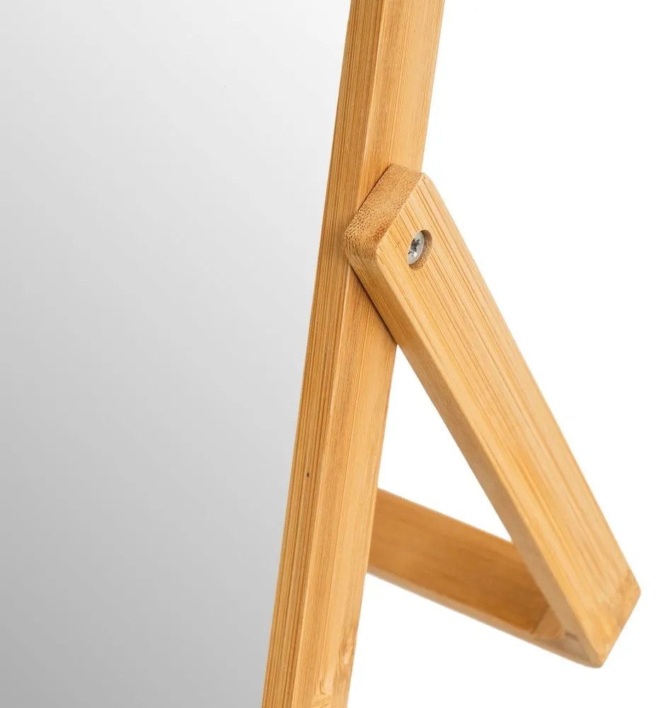 Kozmetikai tükör bambusz kerettel 20x27 cm – Casa Selección