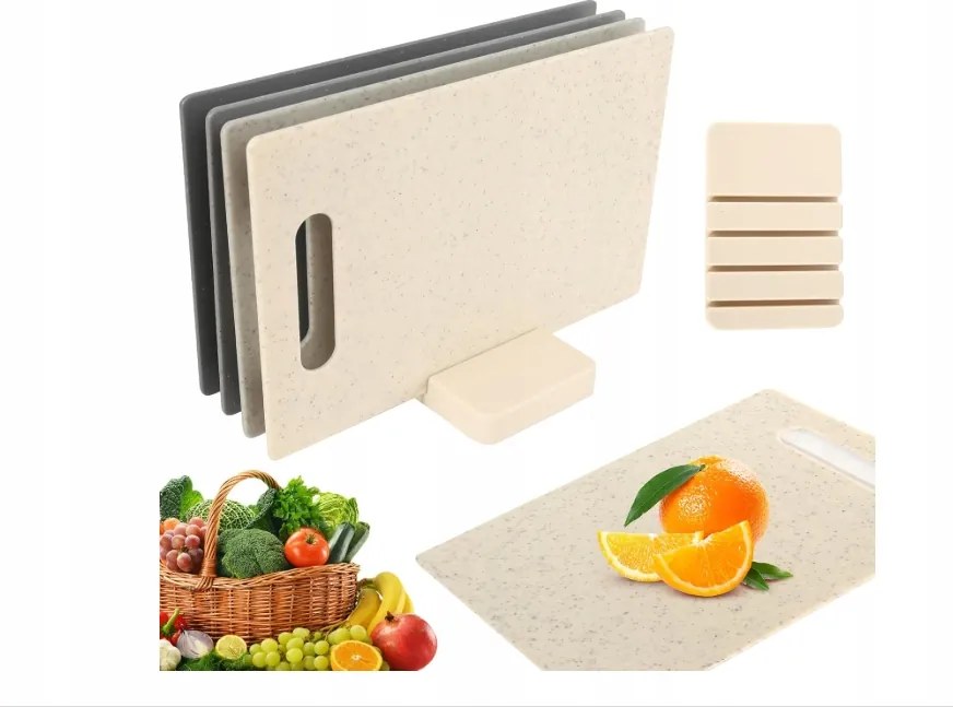 4 db Vágódeszka Univerzális Vz műanyag vágódeszka