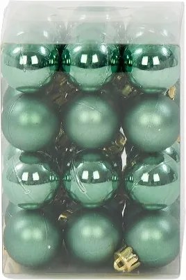 36 X Bombák Medálok Karácsonyfa Dekoráció Gömbök 2,5cm Karácsonyi Szett 36DB