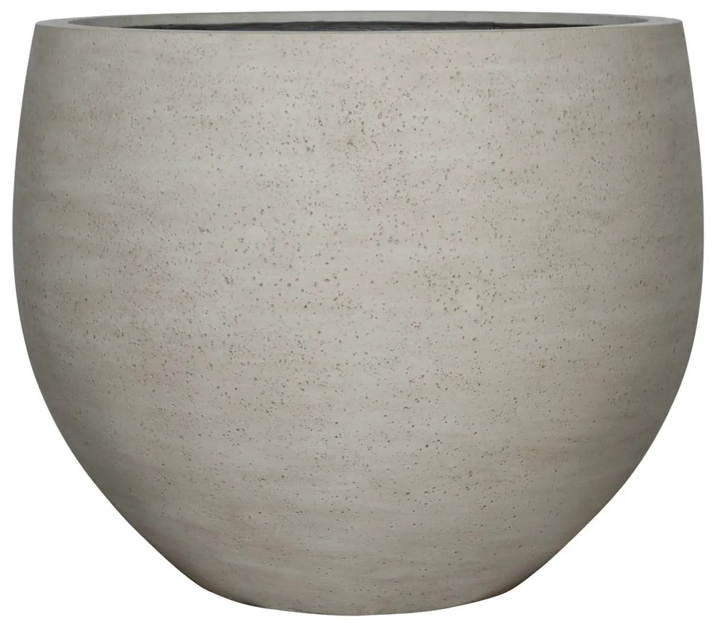 Květináč Jumbo Orb, barva béžová, více velikostí - PotteryPots méret: M - h. 90,5 cm, ⌀ 110,5 cm