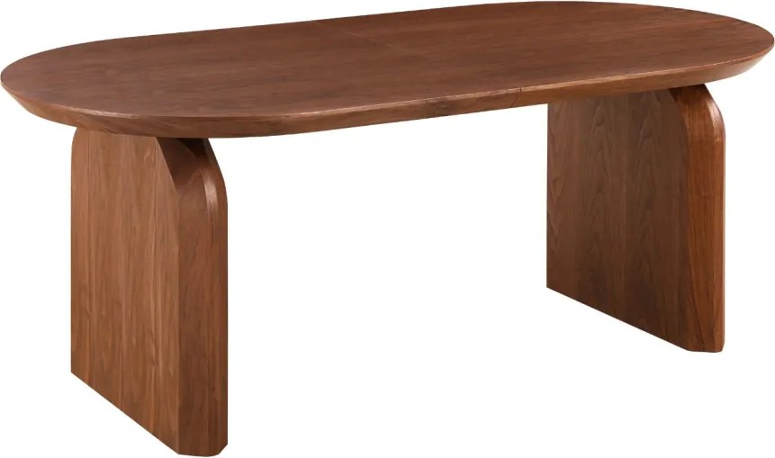 Kihúzható étkezőasztal 100–300 cm méretben, dió színben DANTE