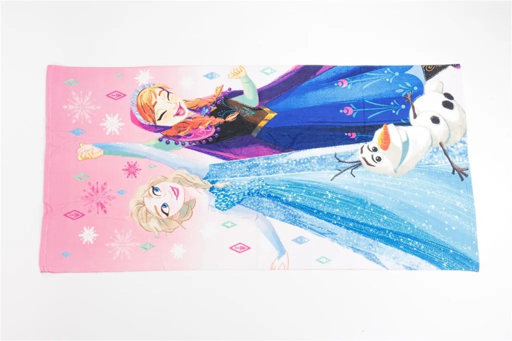 Disney Jégvarázs Wonderland fürdőlepedő, strand törölköző 70x140cm (Fast Dry)