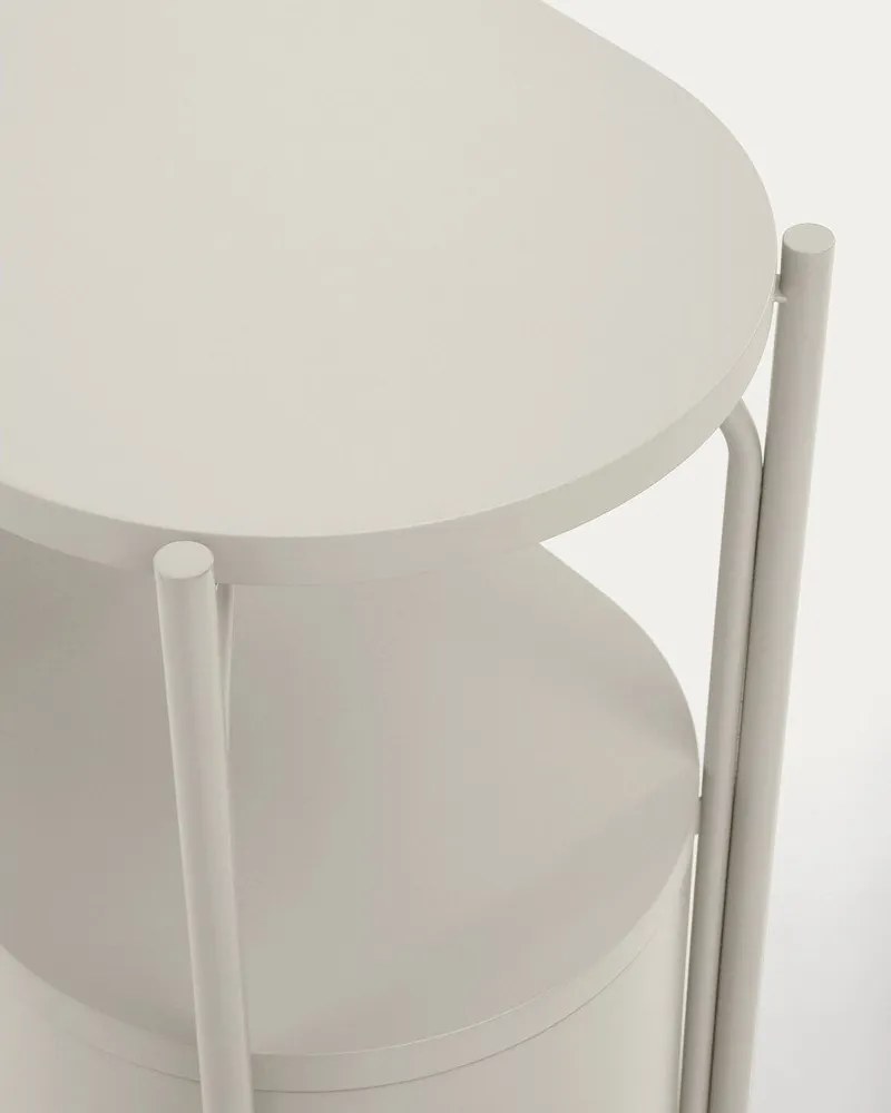 Fehér mosdó alatti szekrény 90x81 cm Arely – Kave Home