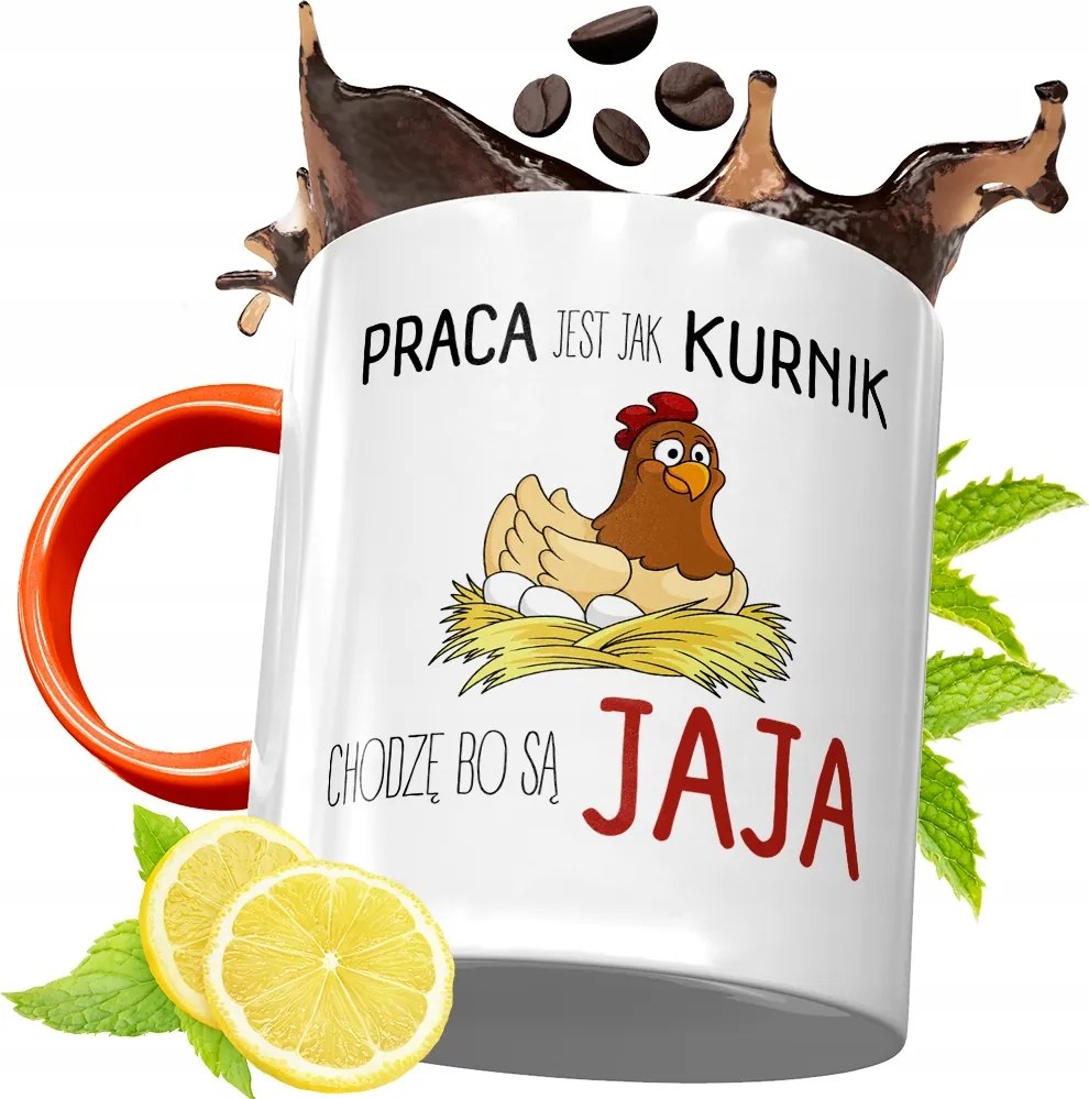 Narancssárga Bögre Vicces Ajándék