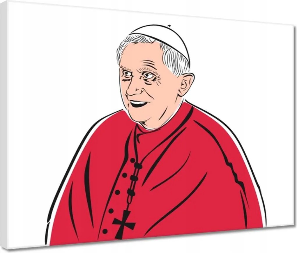 Festmények 40x30 XVI. Benedek pápa