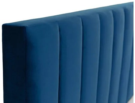 Franciaágy 140 cm Bleash New (szürke + arany) (ágyráccsal). 1104103