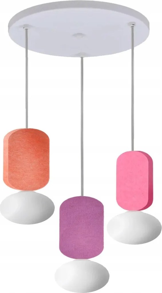 Függőlámpa kerek 3xG9 10W fehér Ballo Light Prestige