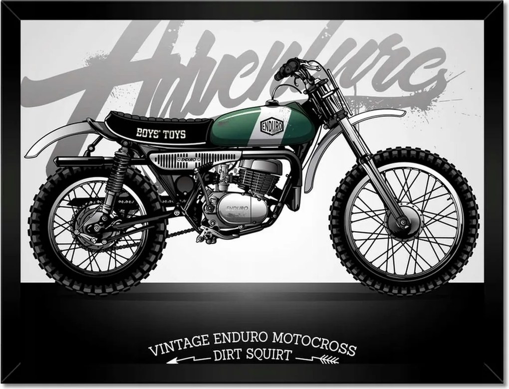 Poszterek keretben 40x30 Motorkerékpár Motorkerékpárok