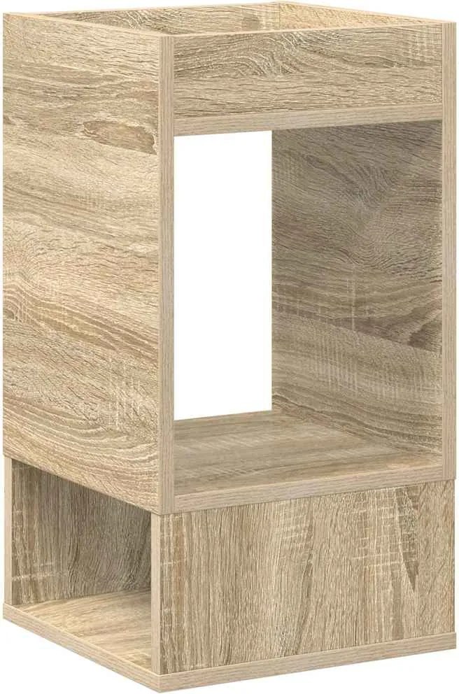vidaXL Végasztal Sonoma tölgy 30 x 30 x 56 cm Faanyag