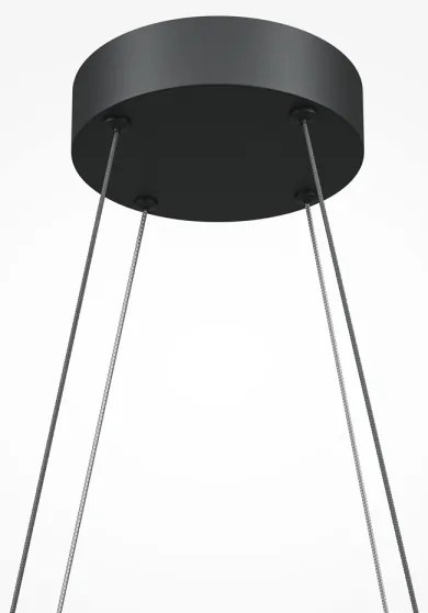 Maytoni MOD244PL-L50BK - HALO LED csillár kábelen LED/40W/230V fekete