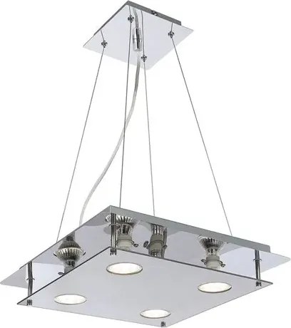 Rabalux beltéri led függeszték 5w 400lm 3000k füstszínű naomi