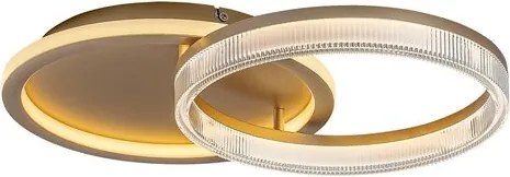 RÁBALUX 71472 RIVONA Modern LED Mennyezeti Lámpa Arany IP20