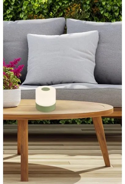 Briloner 7461019 - LED Dimmelhető Asztali lámpa tölthető LED/2W/5V IP44 zöld