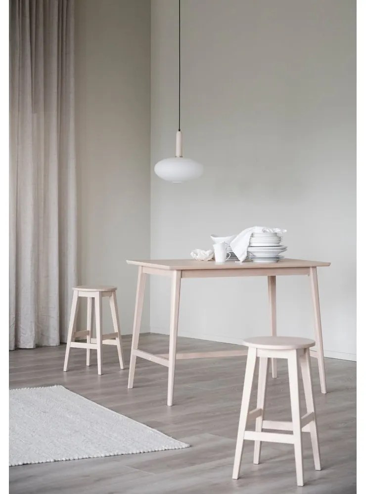 Natúr színű tölgyfa bárszék (ülésmagasság 65 cm) Austin – Rowico