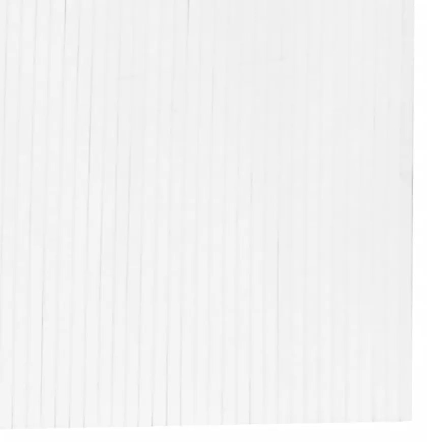 fehér bambusz térelválasztó 165 x 400 cm