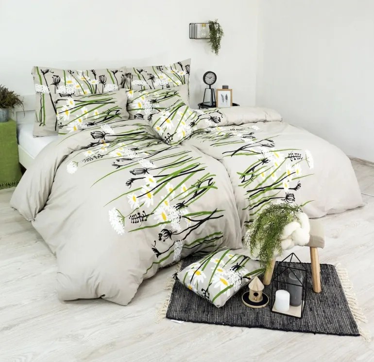 EMI Margaret pamut ágyneműhuzat, Párna 45x45